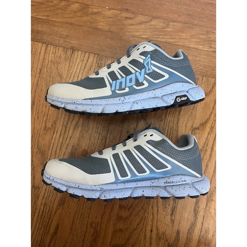 INOV-8 Women's TrailFly G 270 V2 Blue/Grey Trail Running Shoe US8